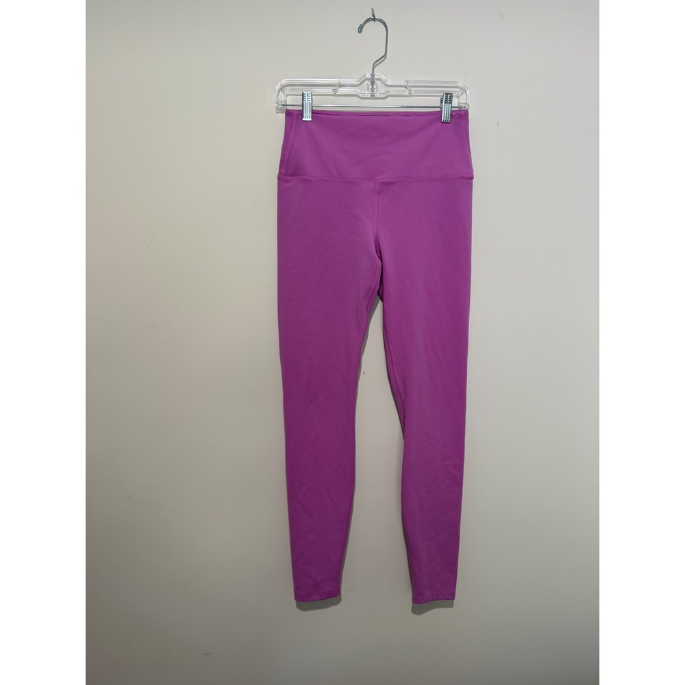All in Motion Womens Purple High Waisted Activewear Leggings Size Medium